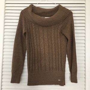 Knit Tan Sweater Size S